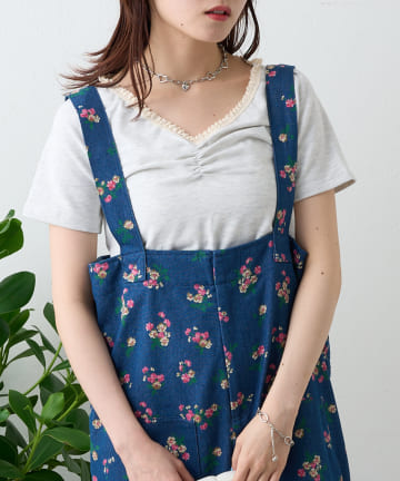 w closet(ダブルクローゼット) レーステープT