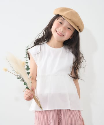 CIAOPANIC TYPY(チャオパニックティピー) 【WEB限定】【KIDS】ペプラムカットソー