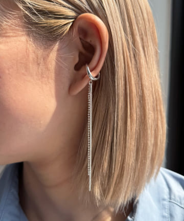 Lattice(ラティス) ロングチェーンイヤカフ