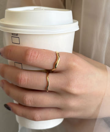 Lattice(ラティス) ニュアンスリングセット(2P)