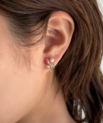 Lattice(ラティス) チューリップカラーイヤリング