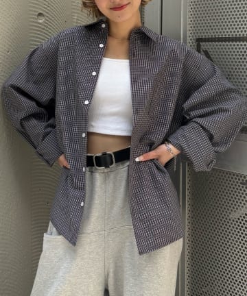 WHO’S WHO gallery(フーズフーギャラリー) 【KOOKY'N/クーキー】チェックシャツ / UNISEX/ユニセックス