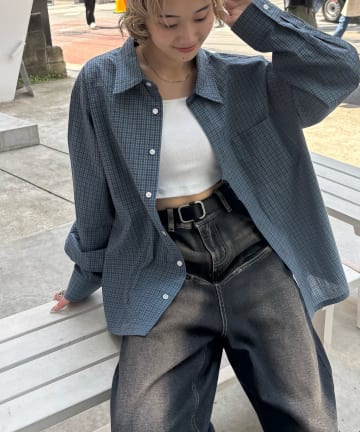 WHO’S WHO gallery(フーズフーギャラリー) 【KOOKY'N/クーキー】チェックシャツ / UNISEX/ユニセックス