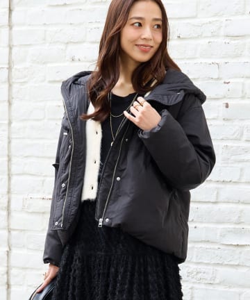 un dix cors(アンディコール) 《大人カジュアルに》ワークフードヨークピュアダウン