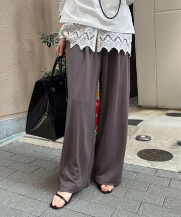 サンドウォッシュモダールパンツ