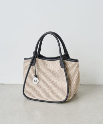 《MARCO MASI》レザーコンビ2wayバッグ