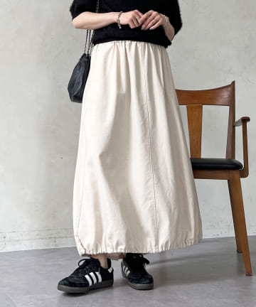 Croisiere(クロジエール) リネンドロストスカート