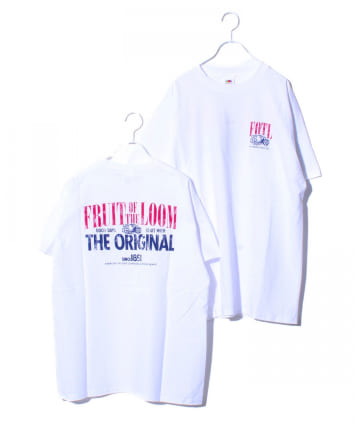 【FRUIT OF THE LOOM】プリントTシャツ バックプリント