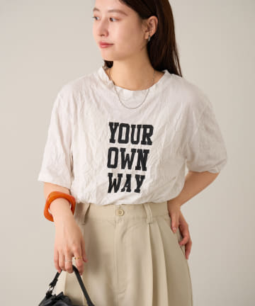 B ワッシャーロゴTEE