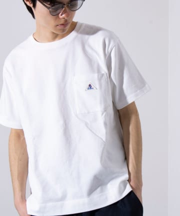 【GEVACO/ゲバコ】コンパクトTシャツ ベーシッククルーネック ポケT