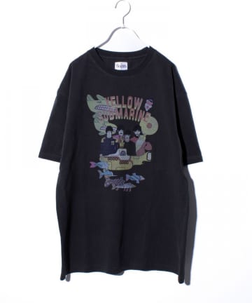 【JUNKSOUL】BEATLES YELLOW SUBMARINE プリントT