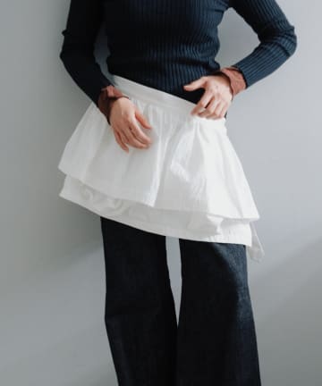 Pasterip(パセリ) Gather frill pocket belt-S
