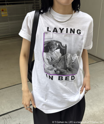 CAPRICIEUX LE'MAGE(カプリシュレマージュ) 〈GOOD ROCK SPEED〉INBED PHOTO Tシャツ