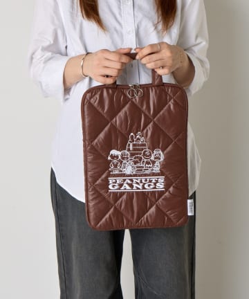 BIRTHDAY BAR(バースデイバー) PEANUTS　パフィースリーブトート