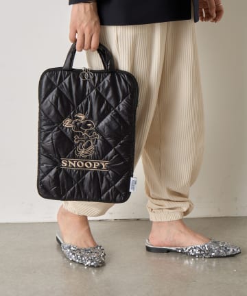 BIRTHDAY BAR(バースデイバー) PEANUTS　パフィースリーブトート