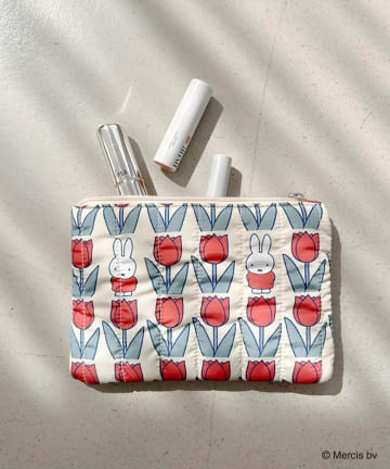 BIRTHDAY BAR(バースデイバー) 【Dick Bruna/ミッフィー】キルティングフラットポーチ