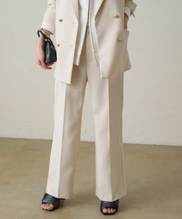 【Loungedress】フレアスラックス