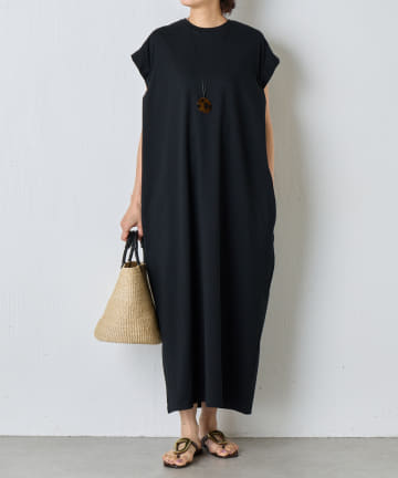 BEARDSLEY(ビアズリー) オーガニックコットンタックワンピース