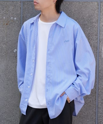 COLONY 2139(コロニー トゥーワンスリーナイン) LAID刺繍長袖シャツ