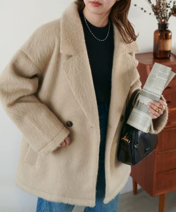 【ご好評につきリバイバル！/体型カバー◎/WEB限定】ダブルテーラージャケット