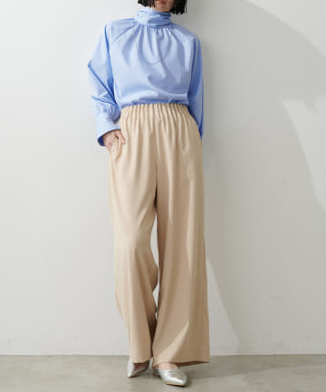 NICE CLAUP / OLIVE des OLIVE OUTLET(ナイスクラップ  / オリーブ デ オリーブ アウトレット) 【LARUTA】ジョーゼットキャタピラーパンツ