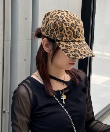 WHO’S WHO gallery(フーズフーギャラリー) レオパードキャップ