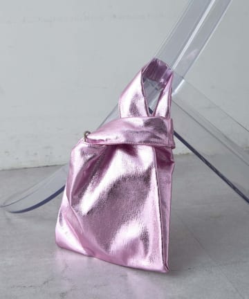 OUTLET(アウトレット) 【CIAOPANIC TYPY】カラビナ付きメタルクラッシュBAG