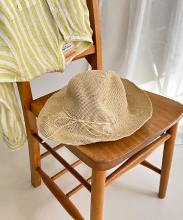 FREDY & GLOSTER(フレディ アンド グロスター) 【Benelli Montacone/ベネリ モンタコーネ】リボンペーパーハット