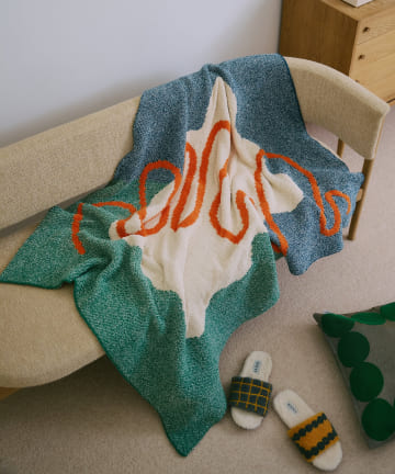 【SAHIR サヒール】　Mochimochi blanket　ブランケット