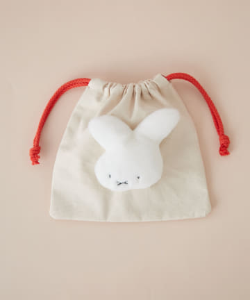 【MIFFY　ミッフィー】 70th NIJNTJE マスコット巾着