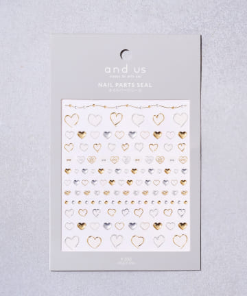 3COINS(スリーコインズ) ネイルパーツシール／and us