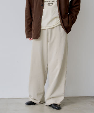 OUTLET(アウトレット) 【Kastane】【WHIMSIC】ガーメントダイスウェットパンツ