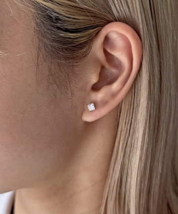 Lattice(ラティス) ＜silver925＞ストーンピアス