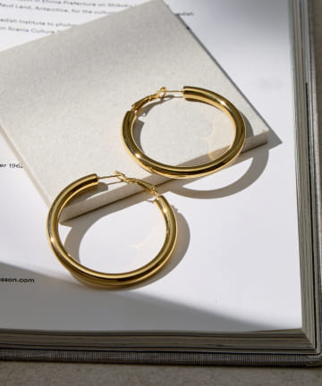 Lattice(ラティス) ＜ステンレス＞フープピアス