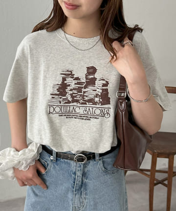 【ユニセックス】アソートモチーフスーベニアTシャツ