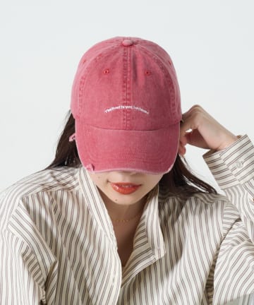 CIAOPANIC TYPY(チャオパニックティピー) ピグメントロゴ刺繍CAP