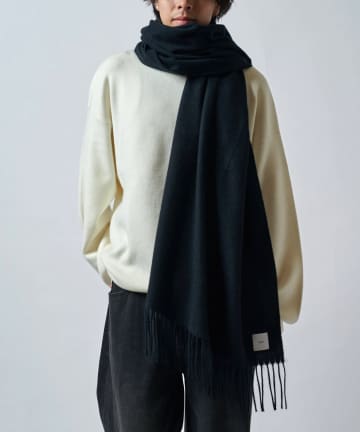 Lui's(ルイス) カシミヤタッチカラーロングマフラー