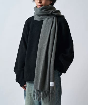 カシミヤタッチカラーロングマフラー