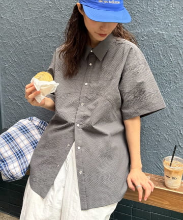 CIAOPANIC TYPY(チャオパニックティピー) 【UNISEX】ポコポコ半袖無地シャツ