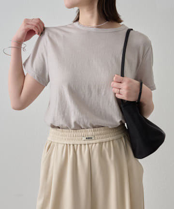 シアーシャイニーTシャツ
