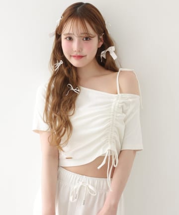 【T-shirt　collection】ドロストTee