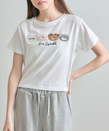 アニマルファミリーTシャツ