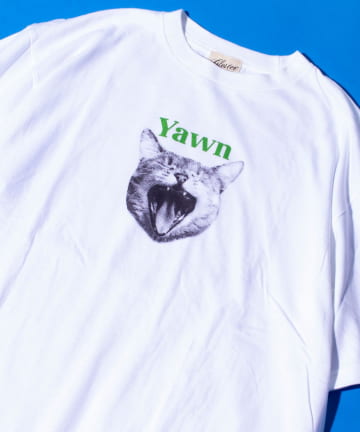 【新柄追加】【GLOSTER/グロスター】DOG&CAT 犬猫プリントTシャツ