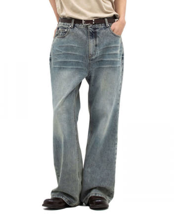 【DEFGARMENTS/デフグラメンツ】CAT FLARE JEAN
