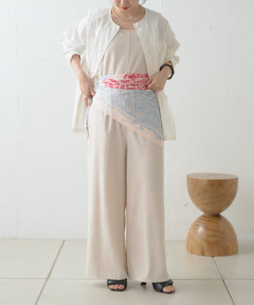 OUTLET(アウトレット) 【Omekashi】Önf(オンフ) キャミサロペット