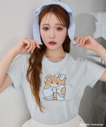 【mikko コラボ】プリントTシャツ