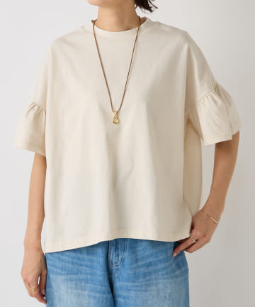 BEARDSLEY(ビアズリー) 《完売カラー追加検討中》ギャザースリーブTee