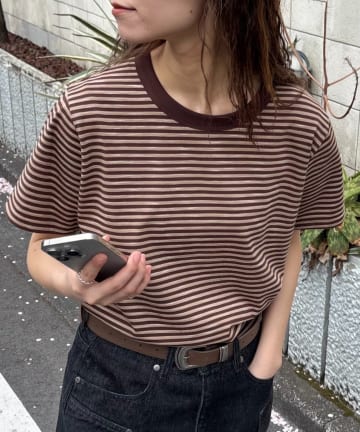 【UNISEX】ミニボーダーTEE
