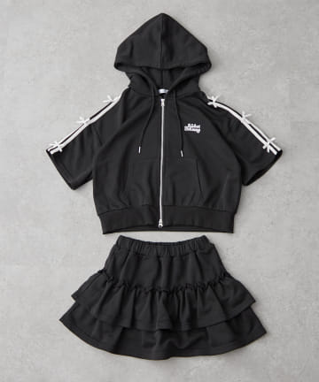NICE CLAUP / OLIVE des OLIVE OUTLET(ナイスクラップ  / オリーブ デ オリーブ アウトレット) 【トレンドの韓国コーデ叶う】【セットアップ】【RMAF】夏の空港コーデセット