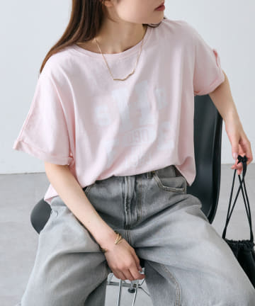 カレッジロゴショートTシャツ